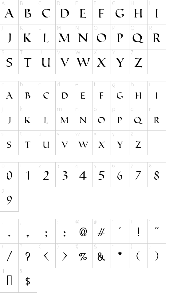 Roman Caps Free Font Download - FontSupply