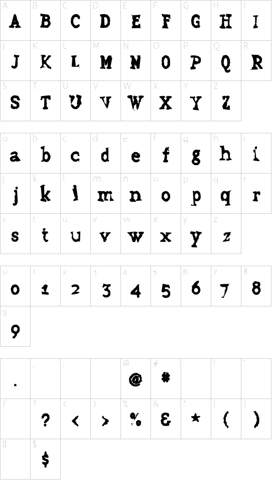 Grudge Free Font Download - FontSupply