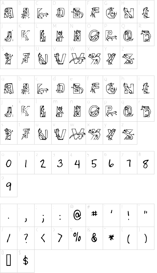 Lizard 2 Free Font Download - FontSupply