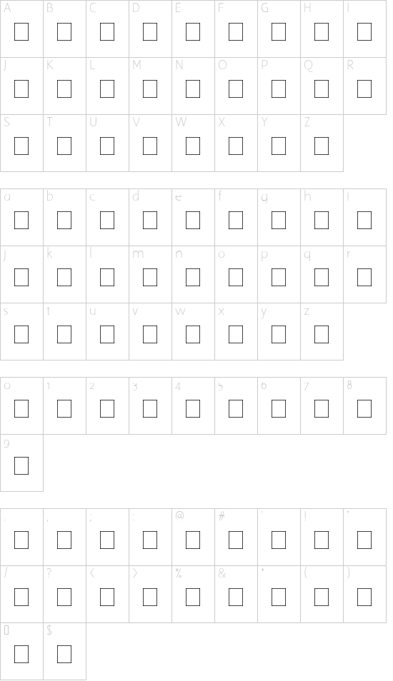 NewSymbolFont18 font details - FontSupply.com