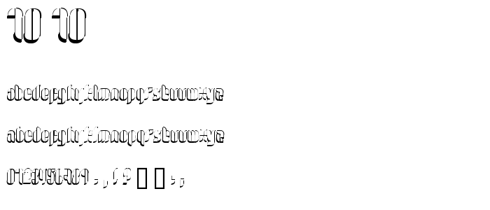 10_10 font