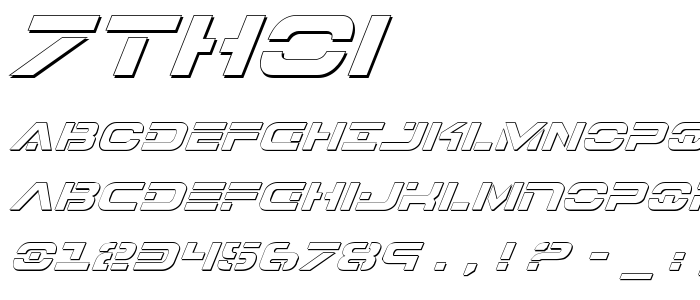 7thoi font