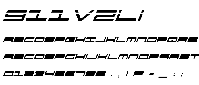 911v2li font