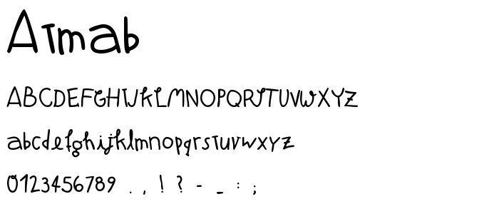 Atmab font