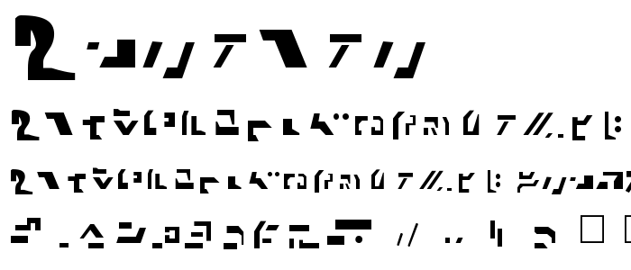 Autobot font