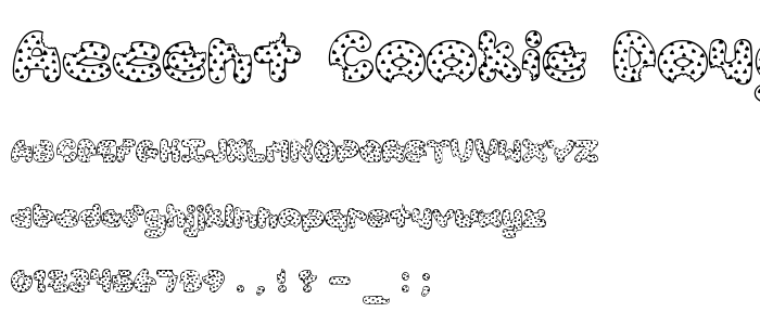 Accent_Cookie_Dough font