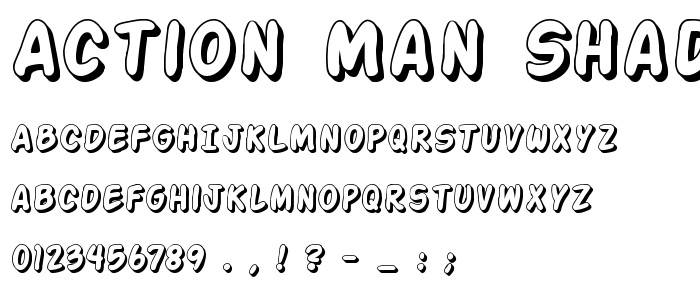 Action_Man_Shaded font