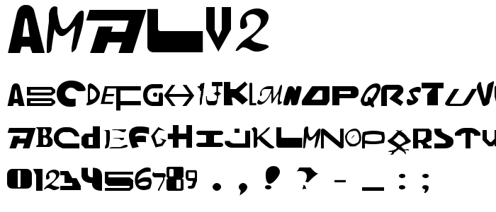 Amalv2 font