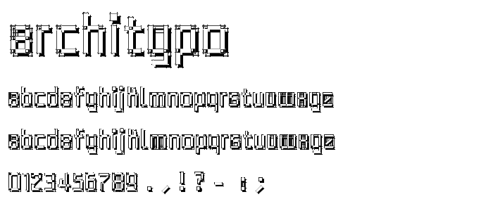 Architypo font