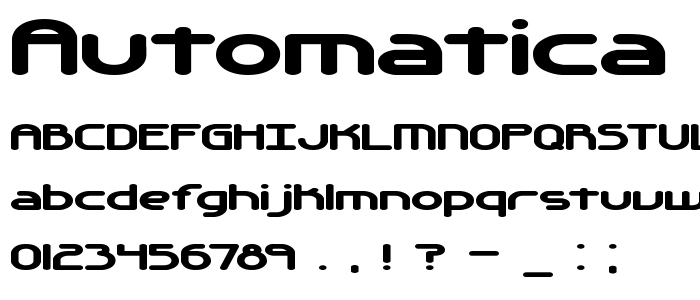 Automatica__Brk font