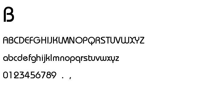 Bauhaus2 font