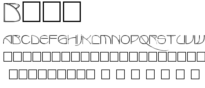 Becc font