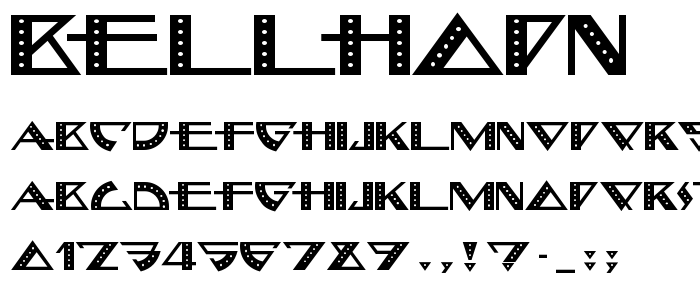 Bellhopn font