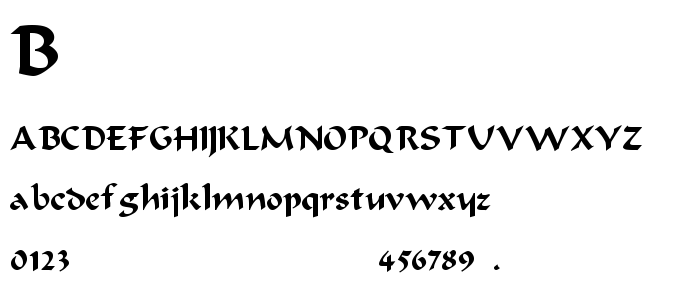 Bodaciou font