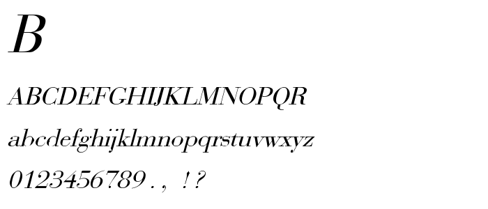 Bodoni_2 font