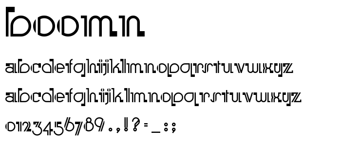 Boomn font