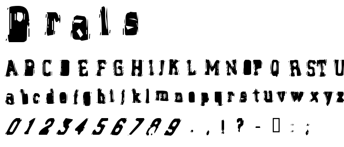 Brais font