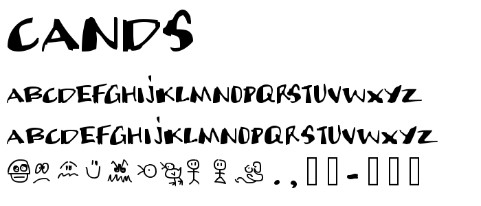 Cands font