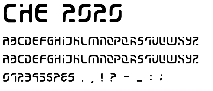 Che_2020 font