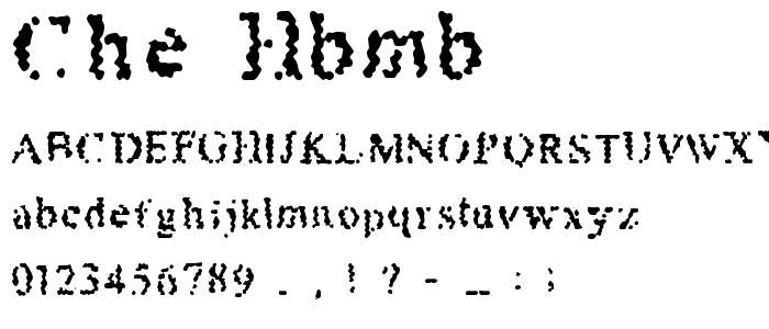 Che_Hbmb font