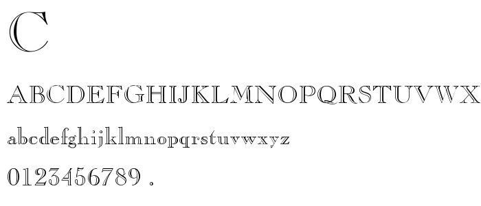 Chopinop font