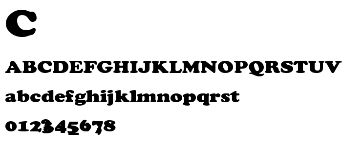 Cooperex font