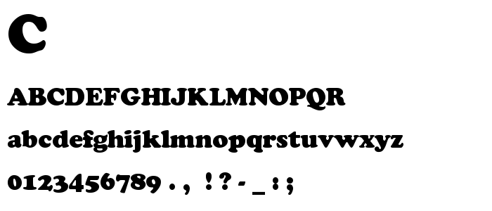 Cooper_1 font