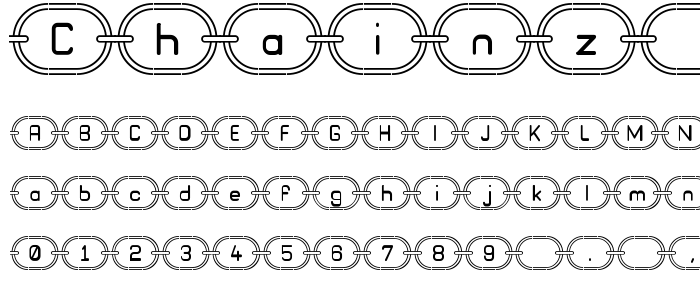 Chainz_G98 font