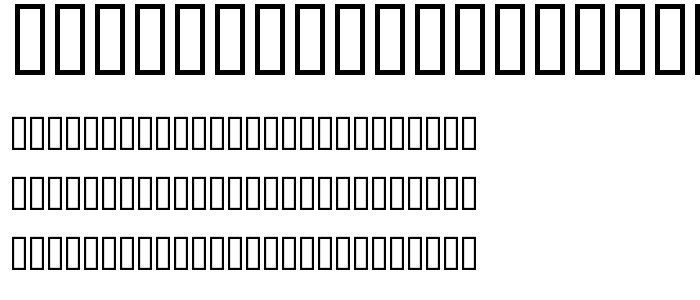 Circle_Black_White font