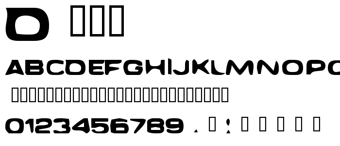 Daggn font