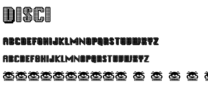 Disci font