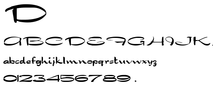 Dragonwi font