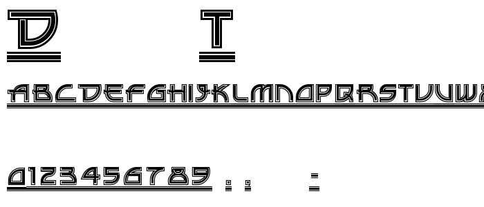Drive_Th font