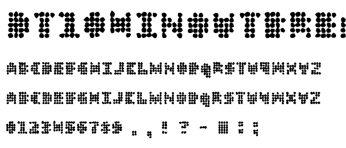 Dt104inoutbreak font