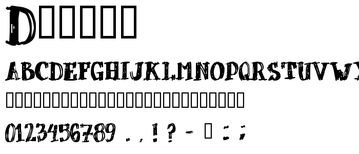 Dubbel font