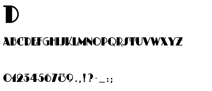 Dustyros font