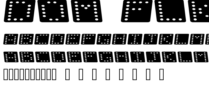 Dom_Flk font