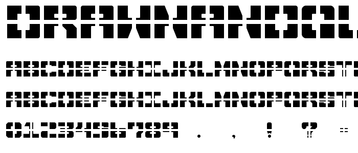 Drawnandquartered font