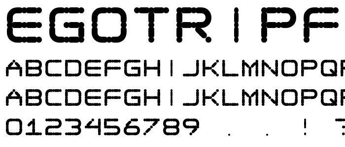 Egotripfat font