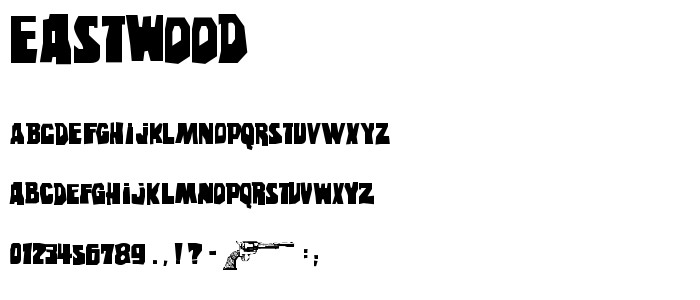 Eastwood font