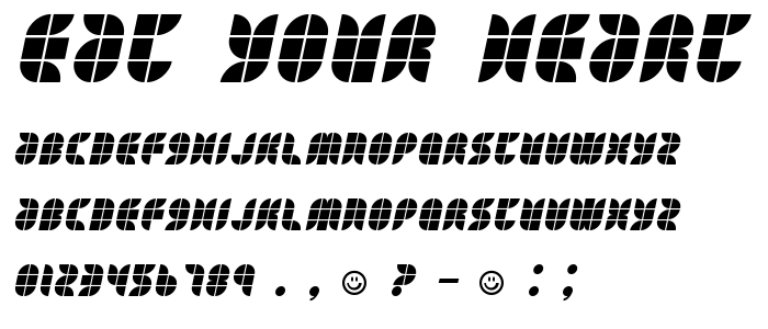 Eat_Your_Heart_Out font