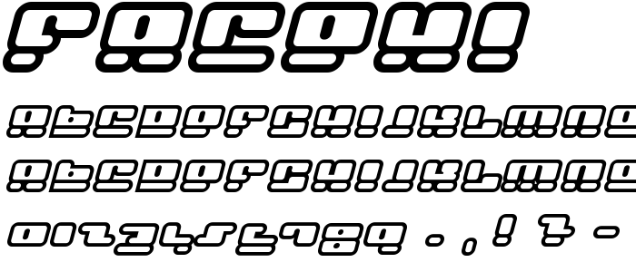 Facehi font