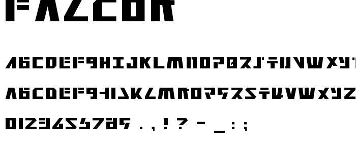 Falcon font