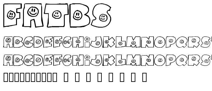 Fatbs font