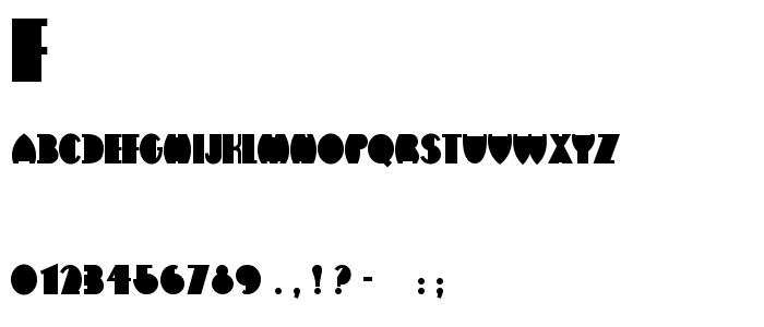 Flatiron font