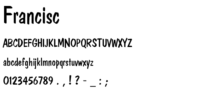 Francisc font