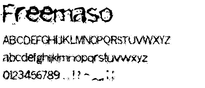 Freemaso font