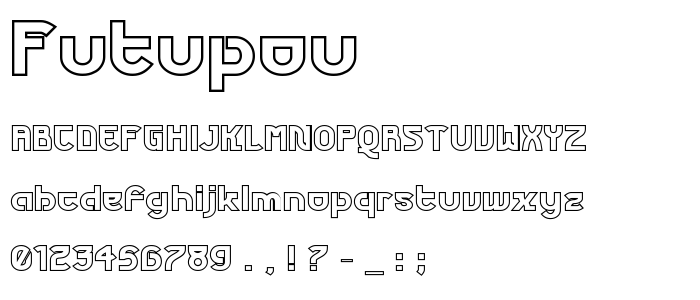 Futupou font