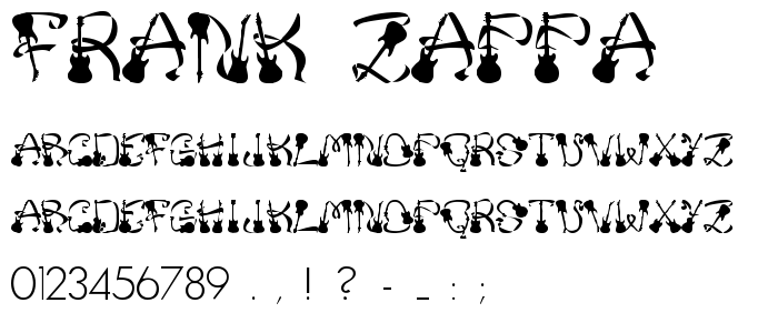 Frank_Zappa font