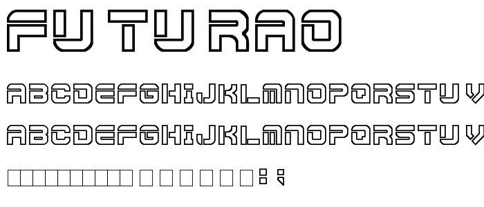 Futurao font